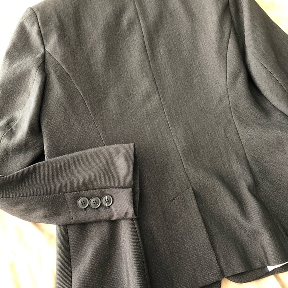 High-Quality Next Brand Pantsuit from England.  Beautiful Dark Textured Grey. - Picture 4 of 11